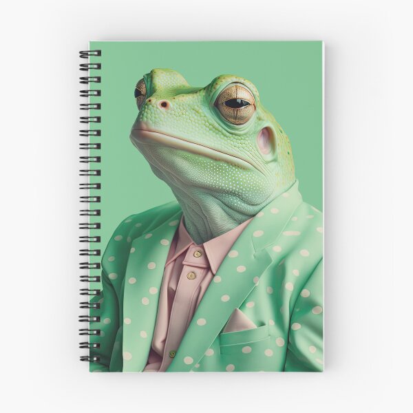 Item preview, Froggy Fashionista - A frog in human form designed and sold by moraydesigns.