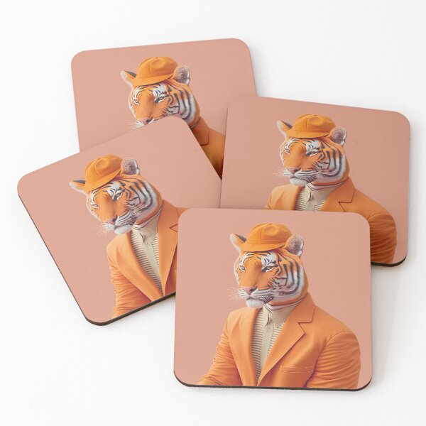 Item preview, Trim Tiger - A tiger in human form designed and sold by moraydesigns.