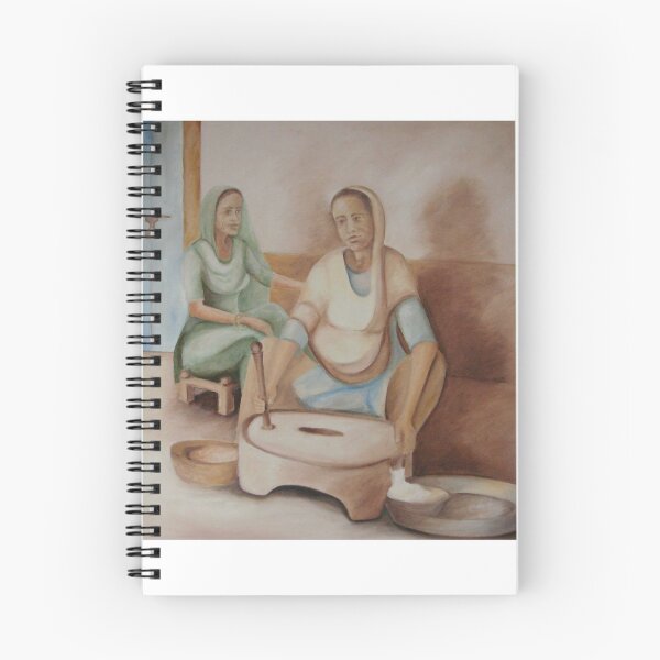 Item preview, Village girls Punjab  designed and sold by Sukhpal Grewal Ethnic Art.