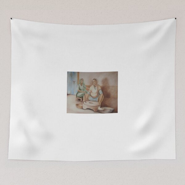 Item preview, Village girls Punjab  designed and sold by Sukhpal Grewal Ethnic Art.