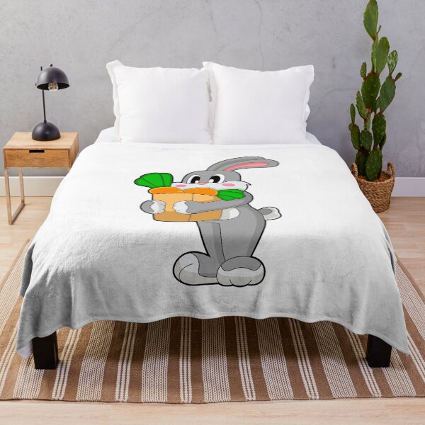 Item preview, Rabbit Shopping bag Carrot Vegetables designed and sold by Snabdesign84.