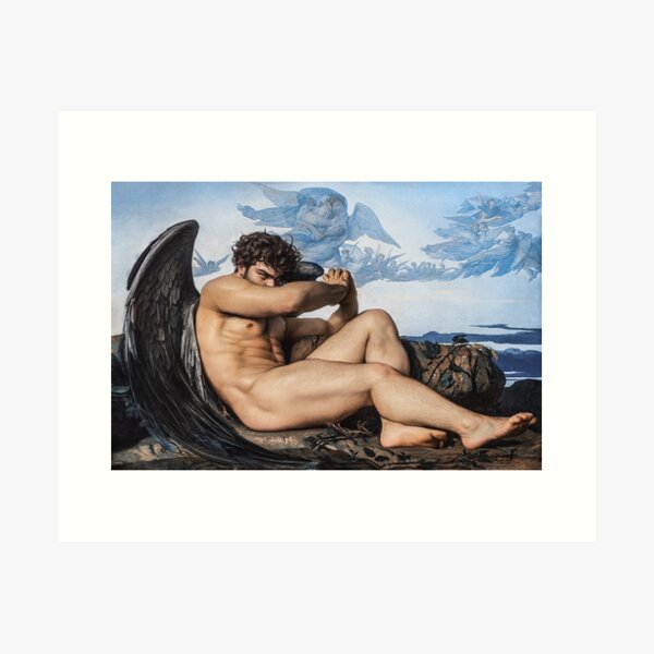 Fallen Angel - Beefy Remake by Astra Zero Art Print