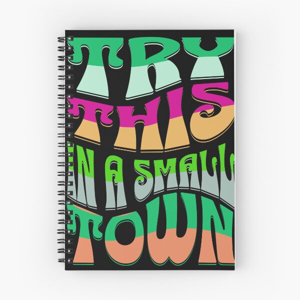 Item preview, try this in a small town designed and sold by Crapscouture.