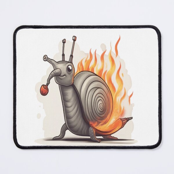 Item preview, Snail on Fire! designed and sold by Cacti & Caps.