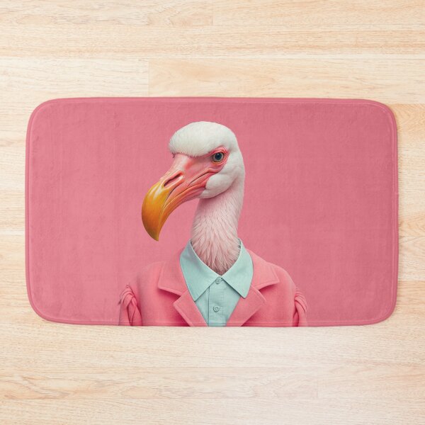Item preview, Flamingo Fashonista - A flamingo in human form designed and sold by moraydesigns.