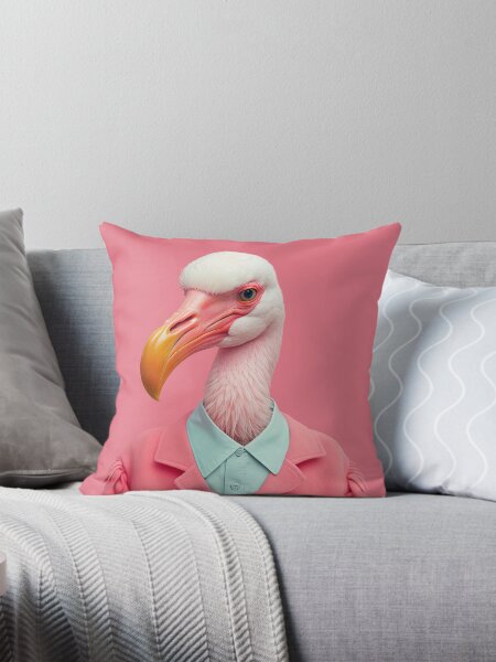 Item preview, Flamingo Fashonista - A flamingo in human form designed and sold by moraydesigns.