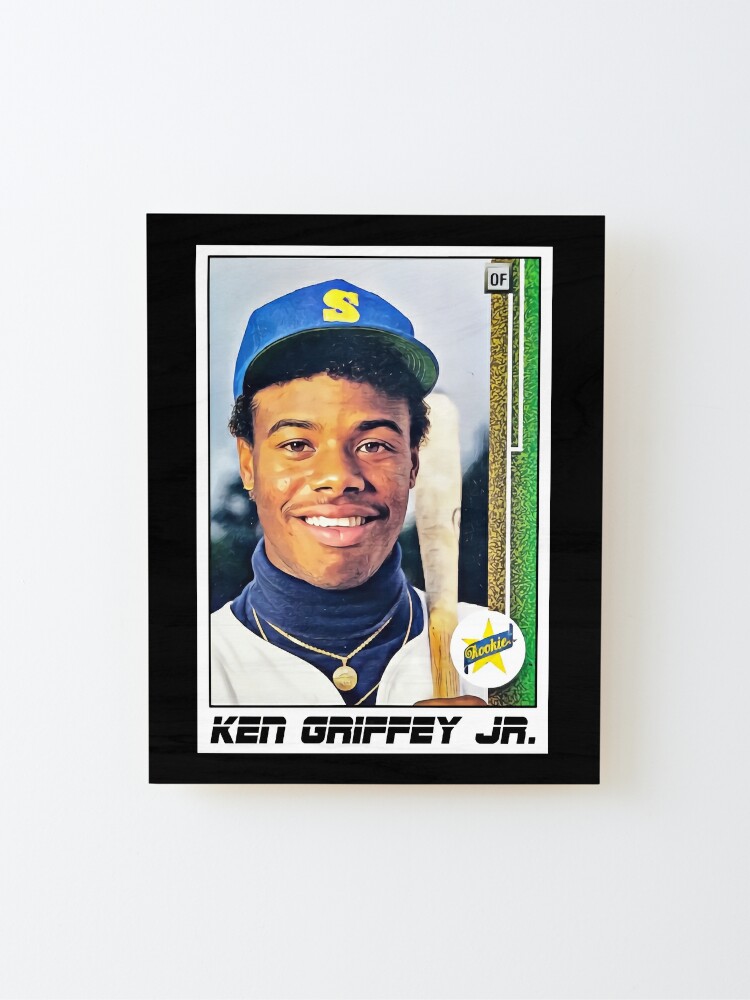 Ken Griffey Jr. Art Print Seattle Mariners Slugger Poster // 