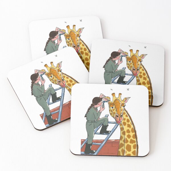 Item preview, Cute Giraffe and Vet designed and sold by Suibets.