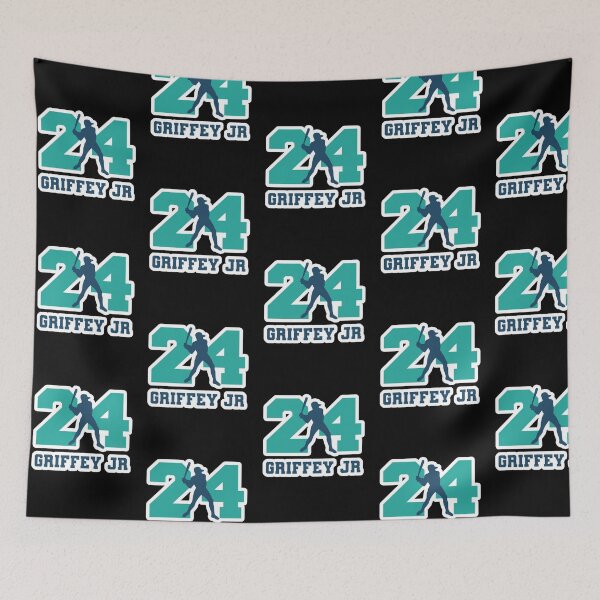 Item preview, 24 Ken Griffey Jr, The Kid, Seattle Redro Baseball, Ken Griffey Junior, designed and sold by miles-conner.