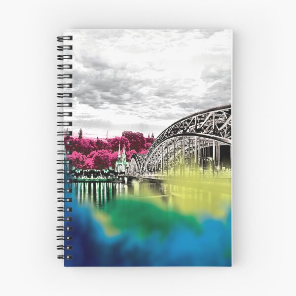 Item preview, landscape, colorful, rainbow, bridge designed and sold by mintdiamond21.