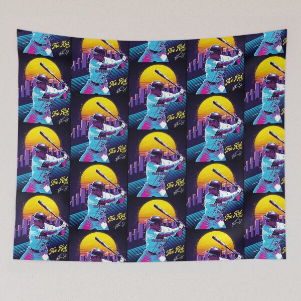Item preview, Vintage Ken Griffey Jr The Kid Baseball Retro 80s 90s Rap Style designed and sold by miles-conner.