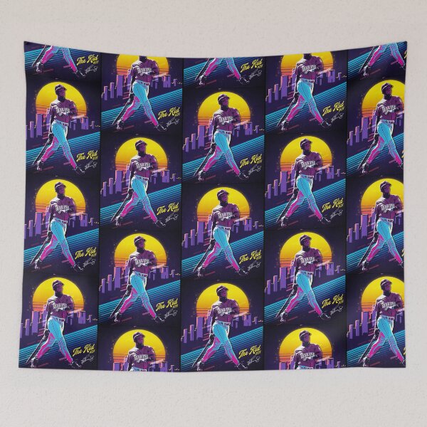 Item preview, Vintage Ken Griffey Jr The Kid Baseball Retro 80s 90s Rap Style designed and sold by miles-conner.
