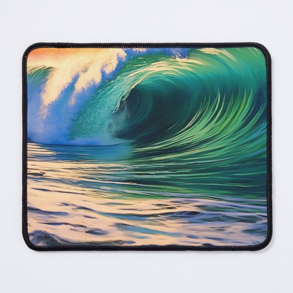 Item preview, Trestles Beach San Clemente Wave Surf Digital Illustration designed and sold by EVAWCollection.