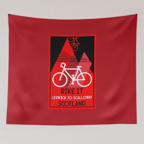 Item preview, Cycling In Scotland Lerwick to Scalloway  designed and sold by happygiftideas.