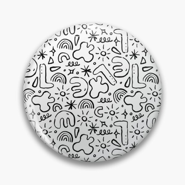 Item preview, PATTERNS​ SEAMLESS​ POPART​ COOL SIMPLE black white  designed and sold by YardSide.