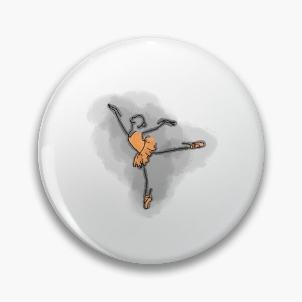 Item preview, Ballerina in Orange designed and sold by BabLakisha.
