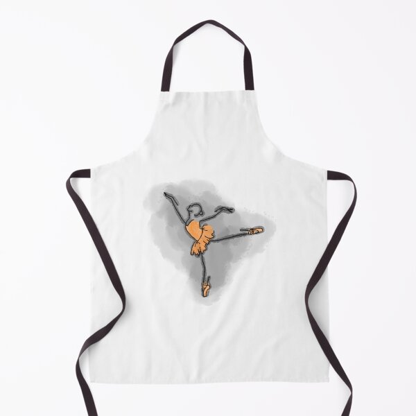 Item preview, Ballerina in Orange designed and sold by BabLakisha.