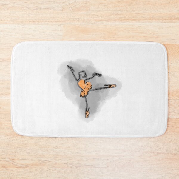 Item preview, Ballerina in Orange designed and sold by BabLakisha.