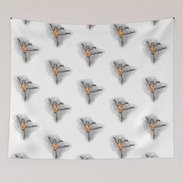 Item preview, Ballerina in Orange designed and sold by BabLakisha.
