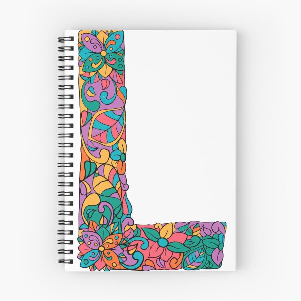 Item preview, Vintage Floral Capital L - The letter L designed and sold by ValReit.