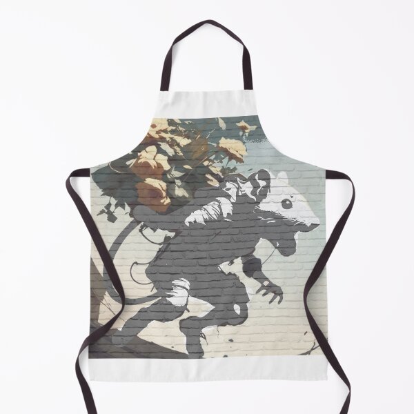 Item preview, Floral Rat Graffiti Art designed and sold by halibutgoatramb.