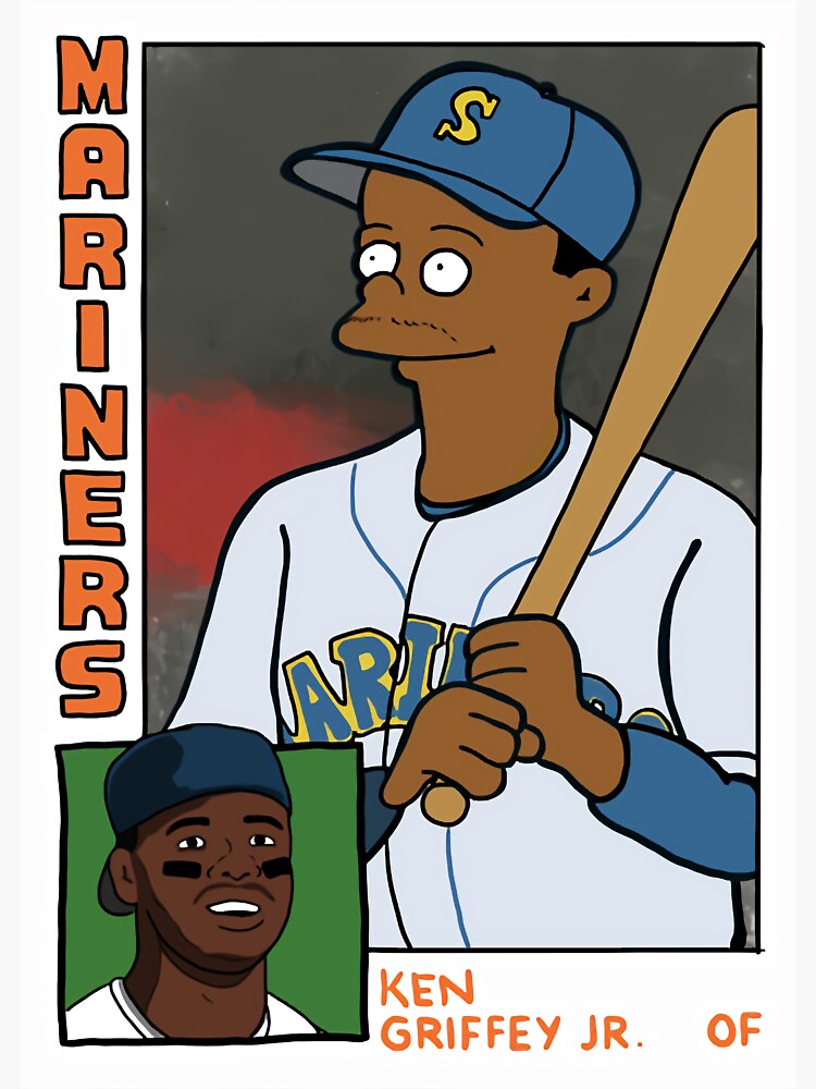 Mariner's-ken Griffey Jr Swing Man Seattle Mariners Baseball Cap | Redbubble