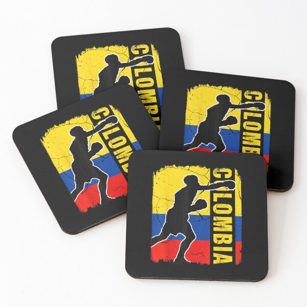 Item preview, Colombian Boxing Team Colombia Flag Boxing Gloves  designed and sold by JacqueMeltone.