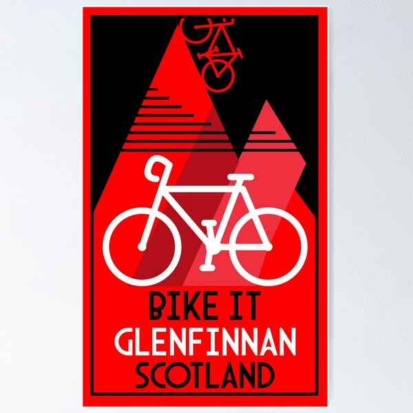 Item preview, Cycling In Scotland Glenfinnan designed and sold by happygiftideas.