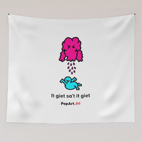 Item preview, It giet sa't it giet designed and sold by bitpopart.