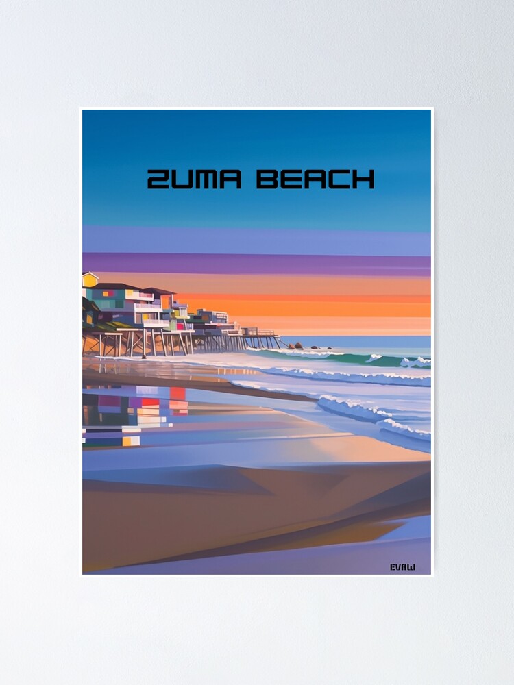 Surf Zuma Beach , Malibu, California