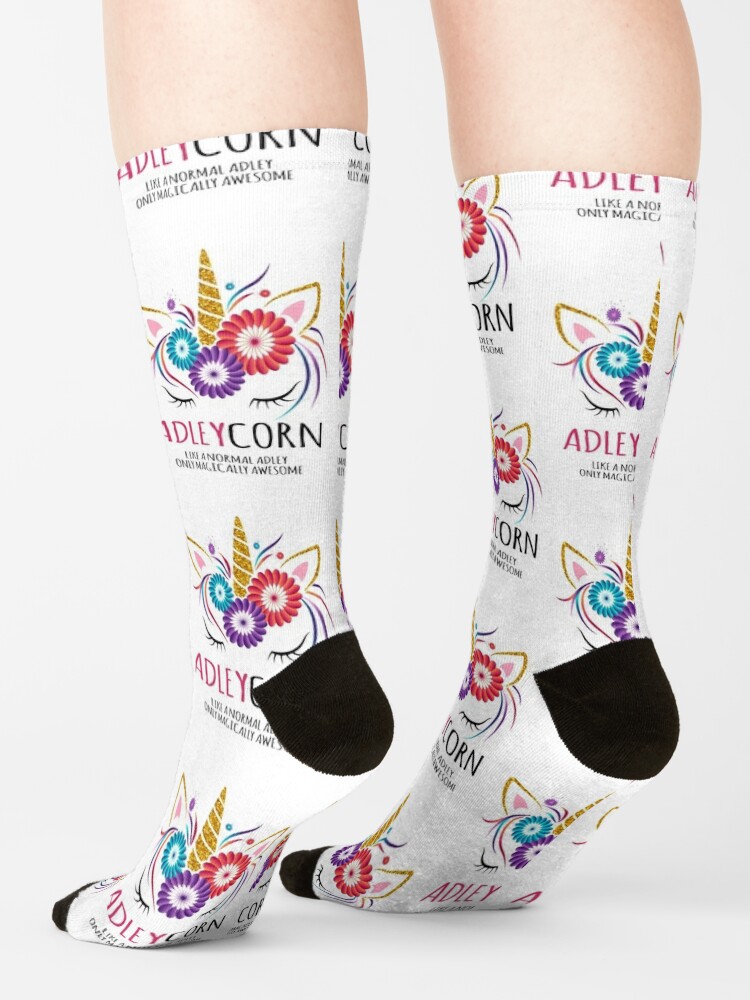 Discover a for adley adleycorn | Socks