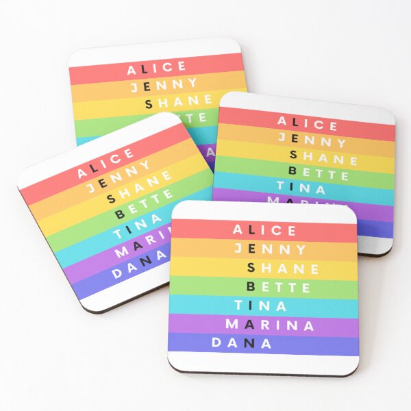 Item preview, The L Word Names designed and sold by TylerMcfal.