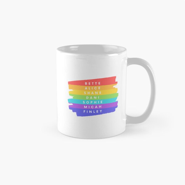 Item preview, The L Word Generation Q Cast Character Pride Flag designed and sold by TylerMcfal.