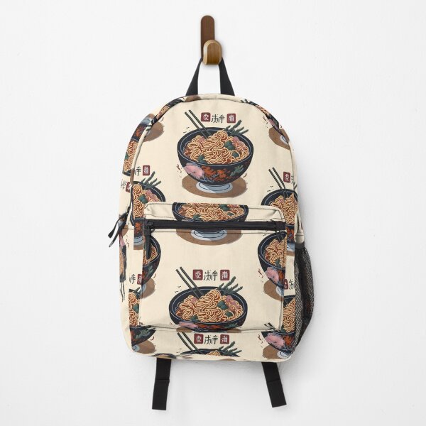 Item preview, vintage japanses ramen noodles bowl humor anime food plate pasta tokyo kawaii chibi designed and sold by Print&Perfection ⭐⭐⭐⭐⭐.