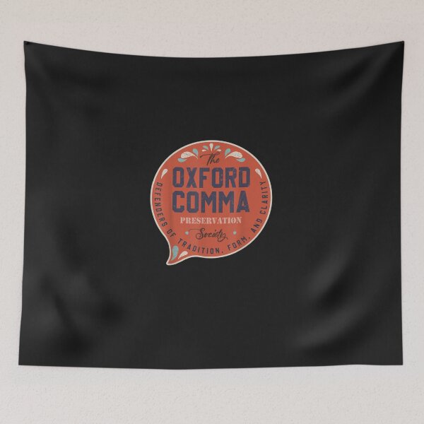Item preview, THE OXFORD COMMA designed and sold by AliceMullin.