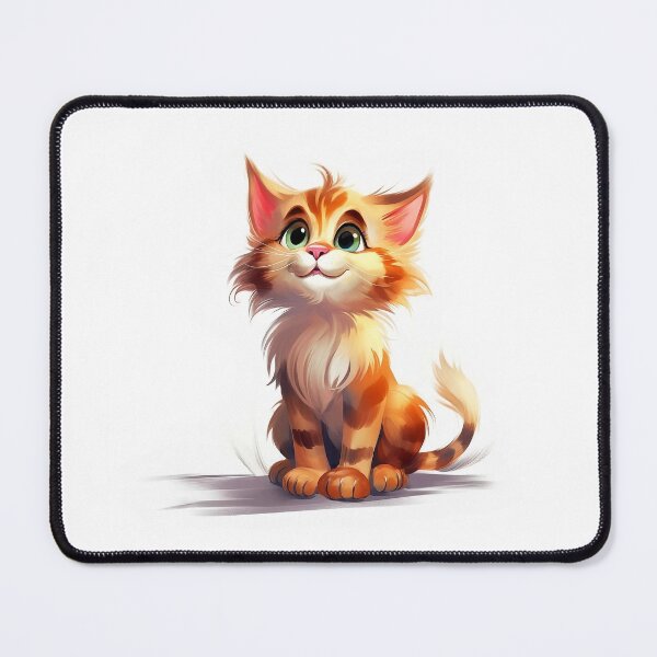 Item preview, Ginger Cat in Cartoon style designed and sold by Lajon97.