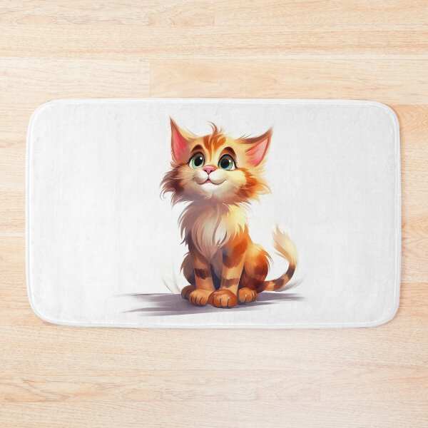 Item preview, Ginger Cat in Cartoon style designed and sold by Lajon97.