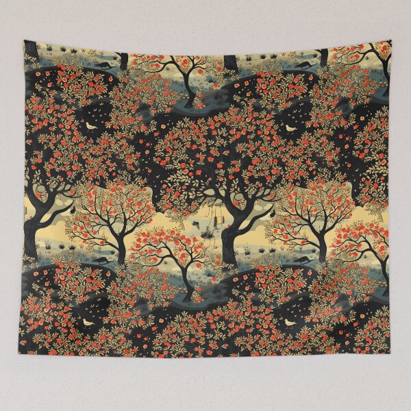 Item preview, Apple Picking September—wholesome moments under the apple trees. Autumn Pattern, Fall Design. designed and sold by ignasirus.