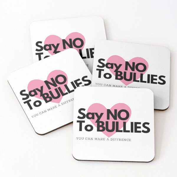 Item preview, 'Say no to bullies  designed and sold by Gigglyvibes.