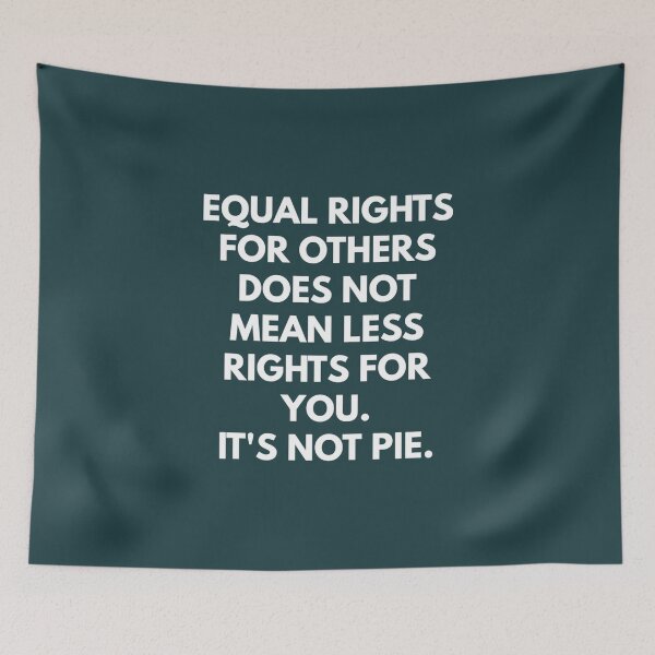Item preview, Equal Rights For Others Does Not Mean Less Rights For You Fitted designed and sold by KharriEvans.