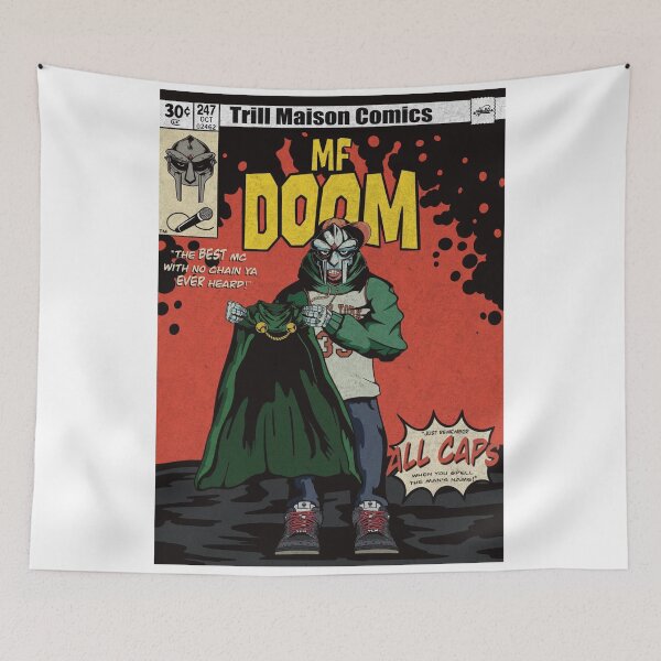 Item preview, Doom All Caps designed and sold by deryzosep.