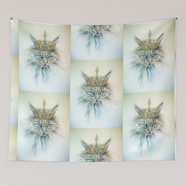 Item preview, Purrfect Princess from 'Animal Royals' Collection designed and sold by HelenBeverley.