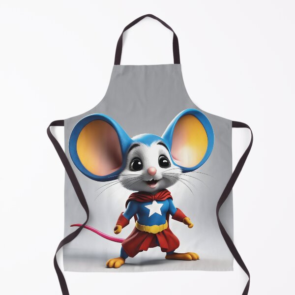 Item preview, cute mouse, kawaii superhero designed and sold by Mauswohn.