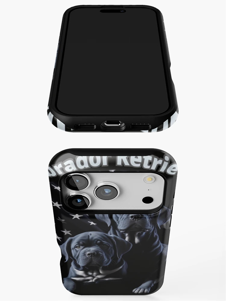 Thumbnail 3 of 4, iPhone Case, Labrador 2a designed and sold by Rumaq-Store.