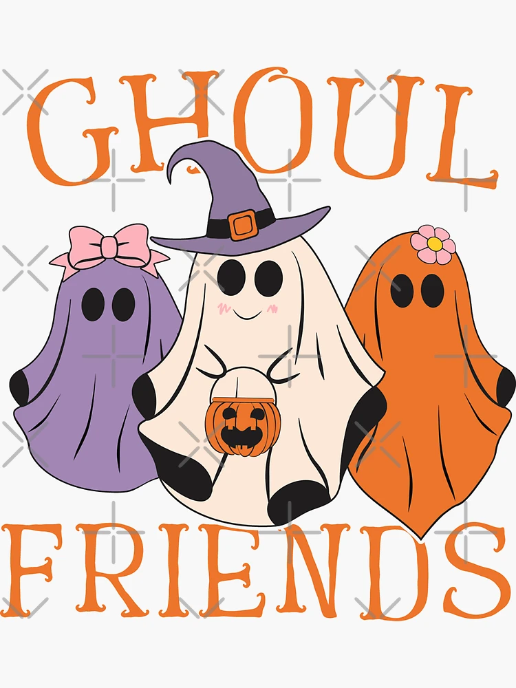 Cute Halloween Ghoul Friends Trick or Treat