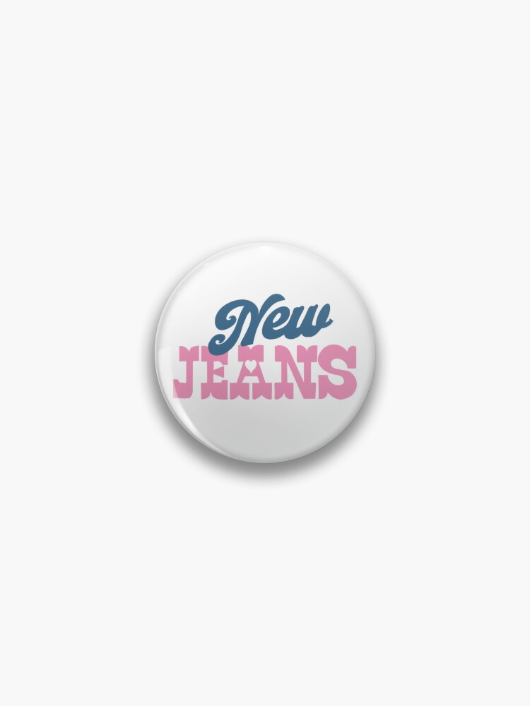 NewJeans Logo Pink Blue | Pin