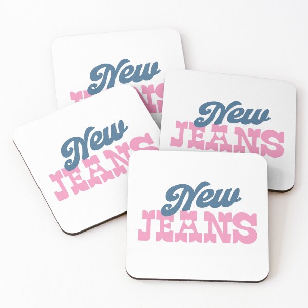 Item preview, NewJeans Logo Pink Blue designed and sold by ✿good goodies✿.