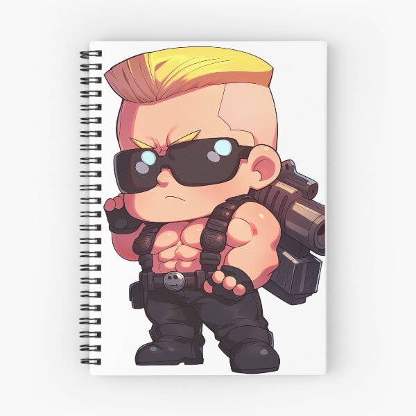 Item preview, Duke Nukem - Chibi designed and sold by Splatter-arts.