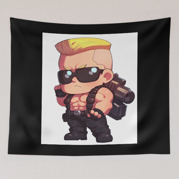 Item preview, Duke Nukem - Chibi designed and sold by Splatter-arts.