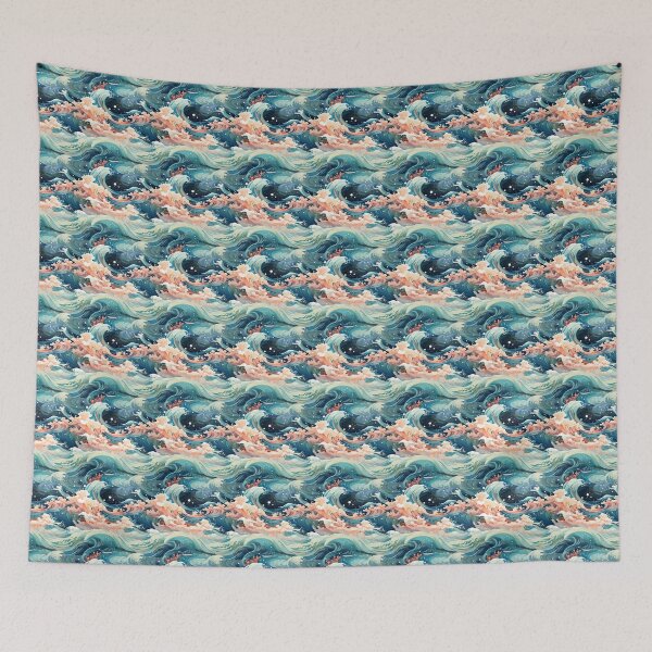 Item preview, Waves Collection 10 designed and sold by patternslx.